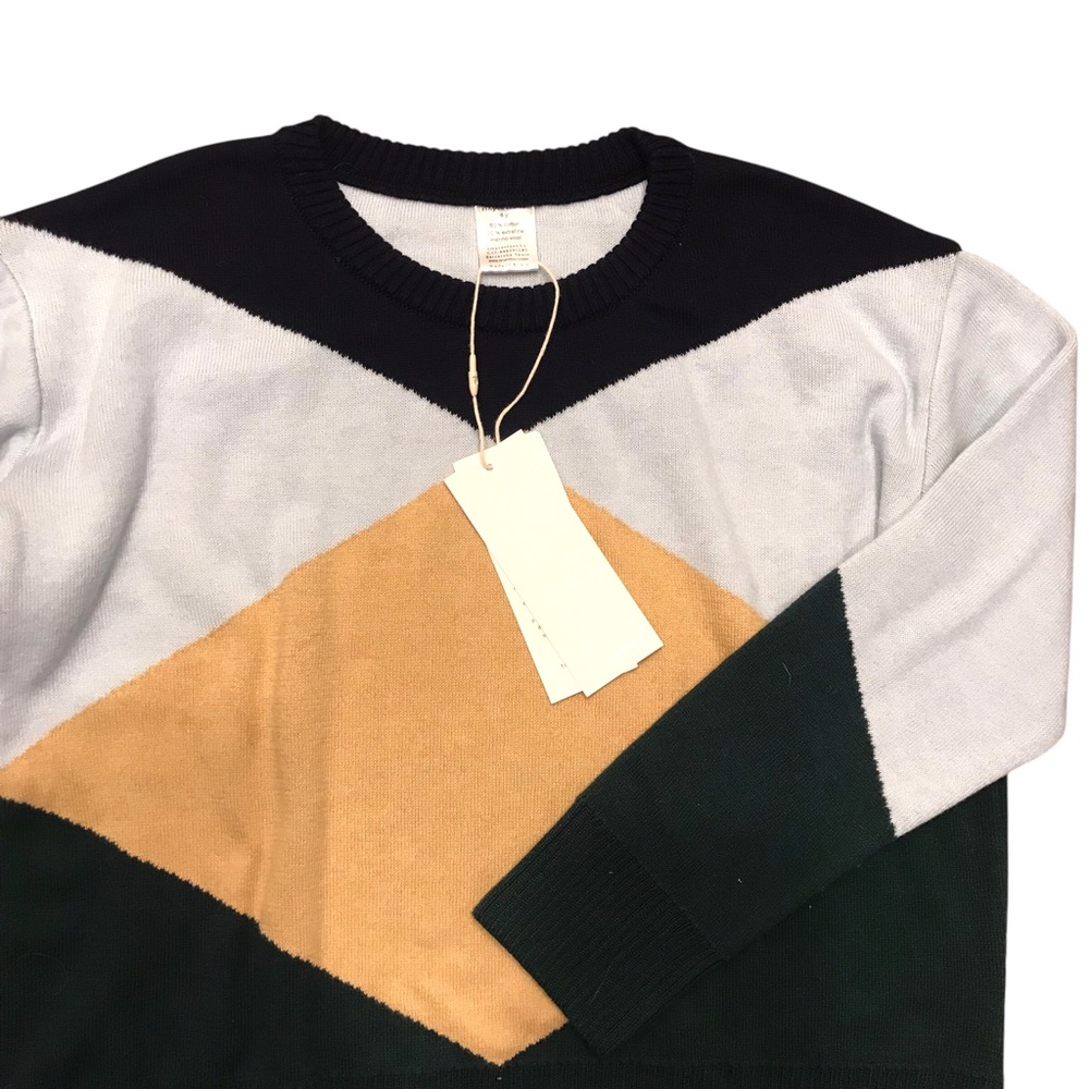 🆕 Tinycottons Geometric Sweater - Picture 4 of 4